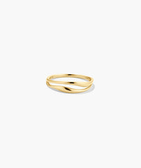 Open DÃ´me Ring-14k Yellow Salmon Gold / 9