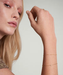 Spheres Chain Bracelet-14k Yellow Gold / 7-8 inches