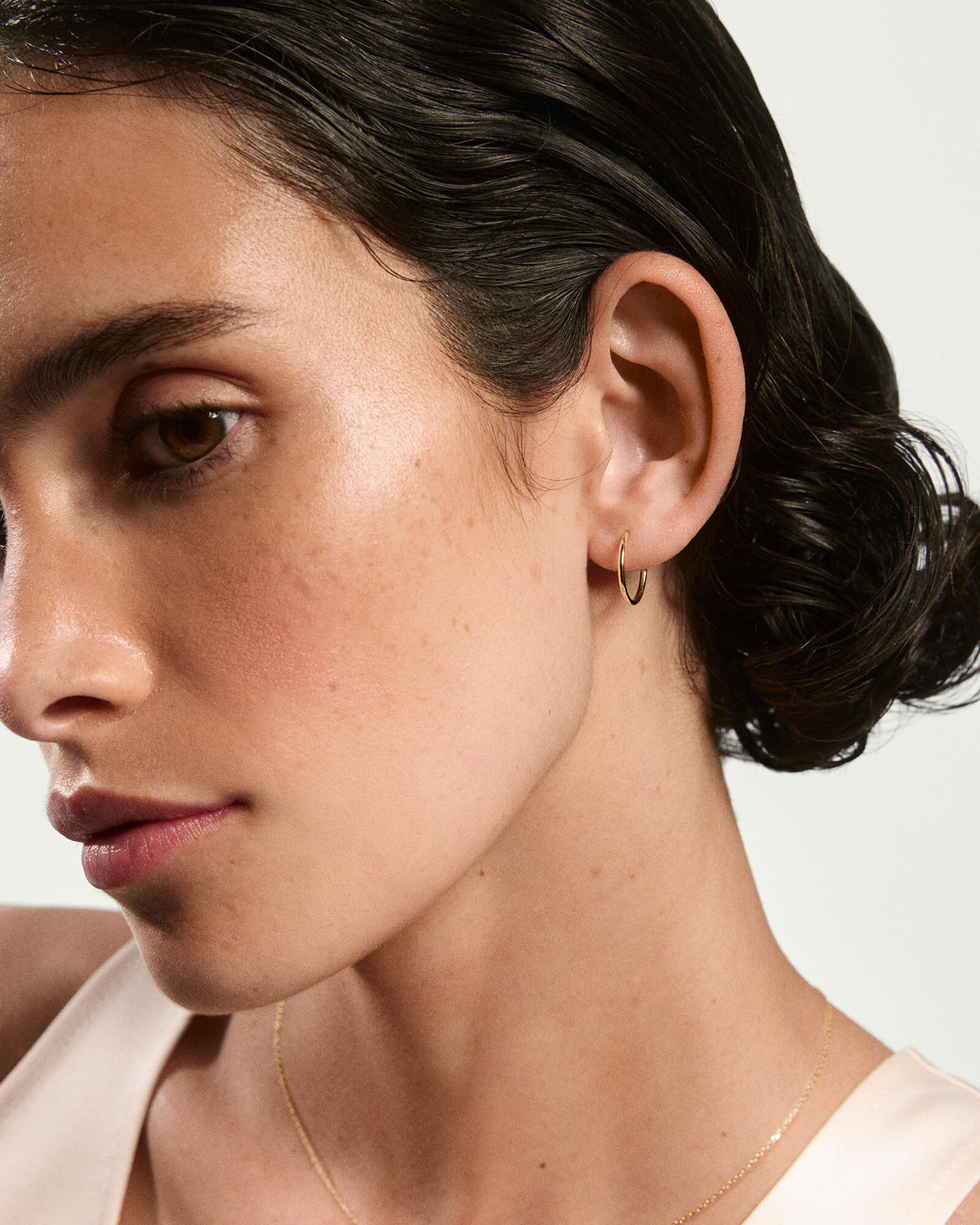 Small Hoops-10k Yellow Gold