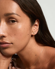 Spheres Cluster Studs-10k Yellow Gold