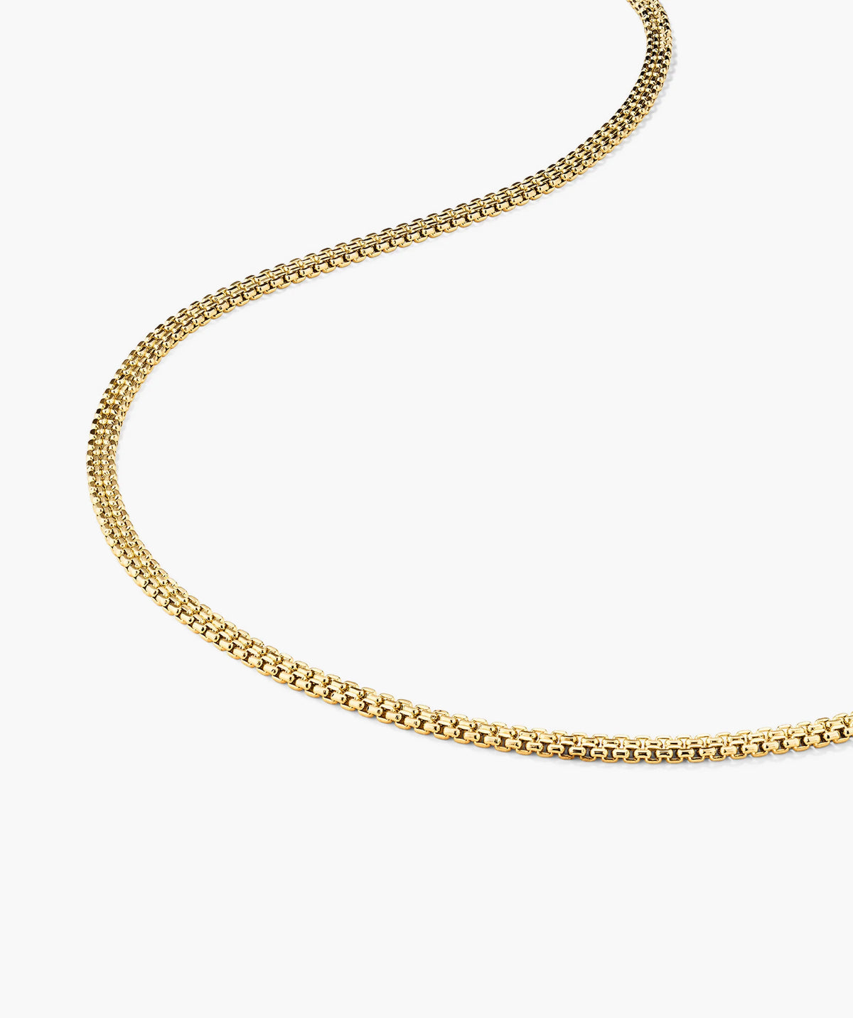 Timepiece Chain Necklace-14k Yellow Gold / 16 inches