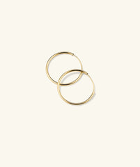 Between Hoops-10k Yellow Gold