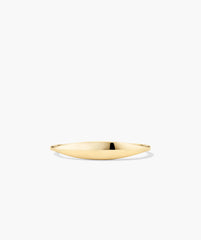 Slim Signet Ring-14k Yellow Gold / 5