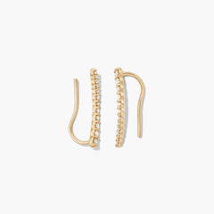 PavÃ© Diamond Climbers-14k Yellow Gold / Natural Diamond