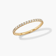 Diamond Eternity Band-14k Yellow Gold / Natural Diamond / 4