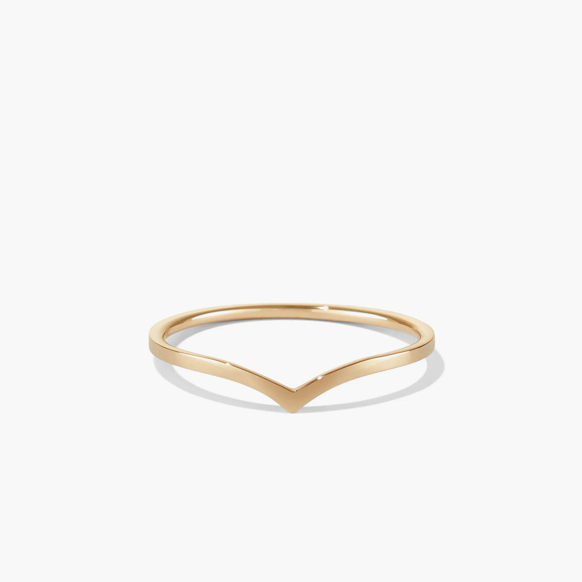 Wishbone Ring-14k Yellow Gold / 4