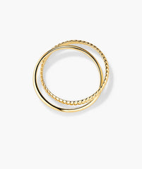 Duo Ring-14k Yellow Gold / 7