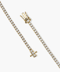 Lab Grown Diamond Tennis Necklace 1.8mm-14k Yellow Gold / Lab Grown Diamond / 15.5 inches