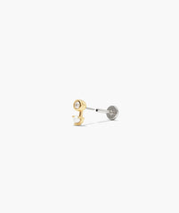 Piercing Studio - Lab Grown Diamond Pearl Drop Stud-14k Yellow Gold / Lab Grown Diamomd
