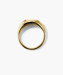 Bold Open DÃ´me Ring-18k Gold Vermeil / 10