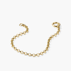 Rolo Chain Charm Bracelet-14k Yellow Gold / 6 inches