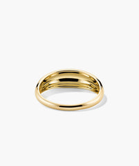 Thin DÃ´me Ring-14k Yellow Gold / 3
