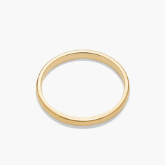 2mm Curve Band-Platinum / 4.5