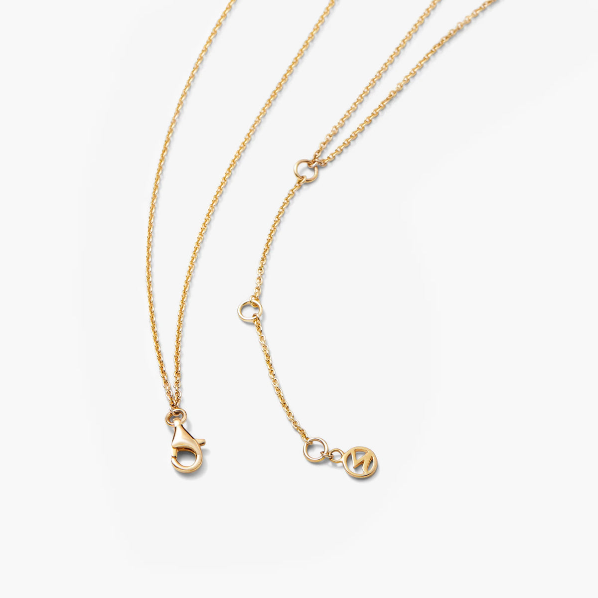 Vermeil Linked Necklace-18k Gold Vermeil / 16-18 inches