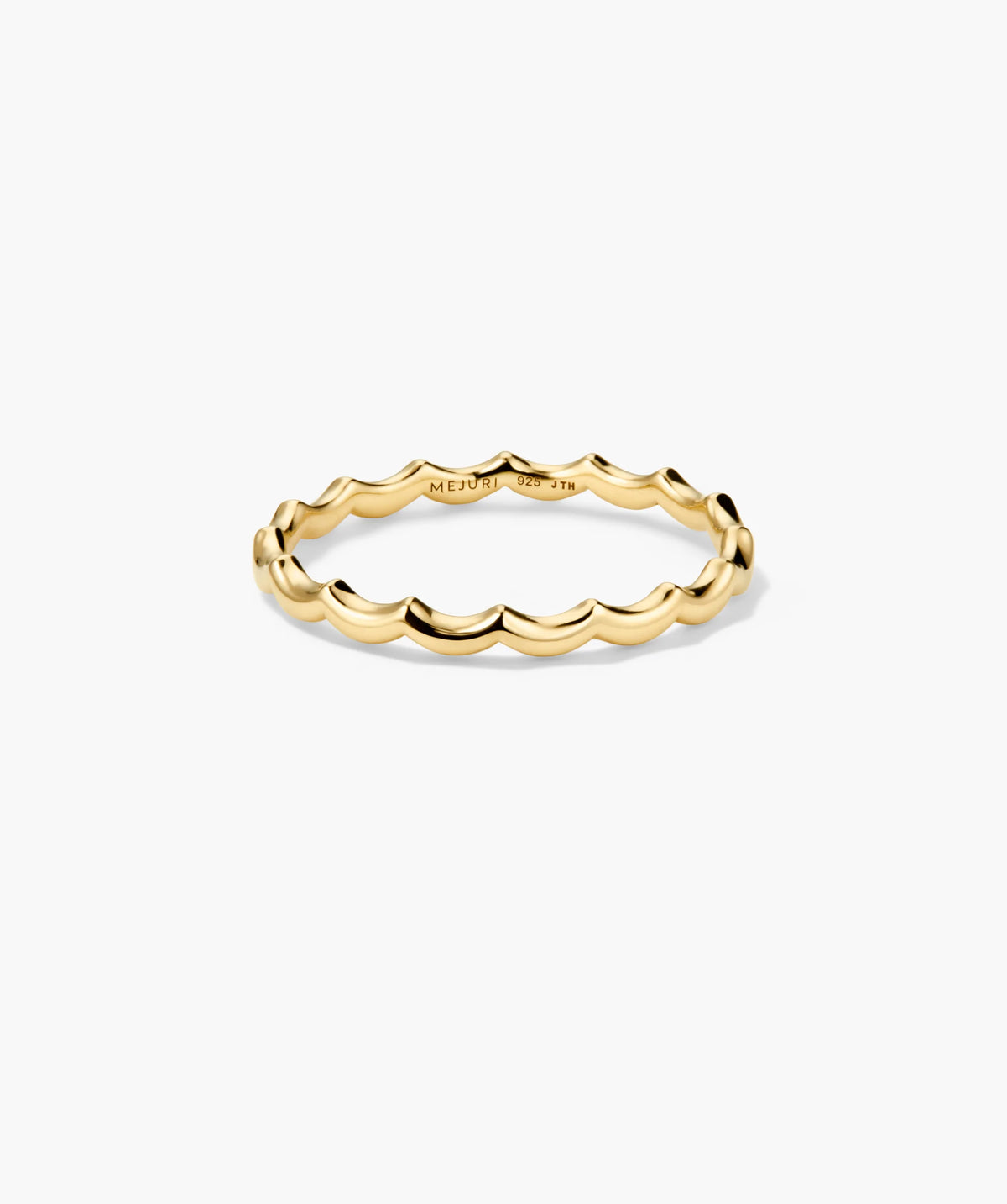 Slim Charlotte Stacker Set-18k Gold Vermeil / Lab Grown White Sapphire / 8