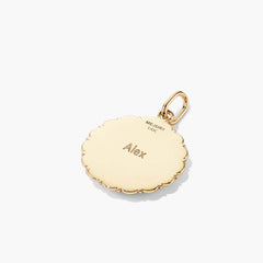 Balance: Terra Coin Charm Pendant-14k Yellow Gold