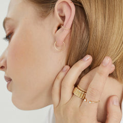 Charlotte Bold Ring-18k Gold Vermeil / 5