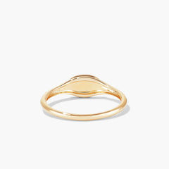 Signet Ring-10k Yellow Gold / 7
