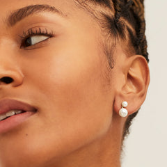 Essential Pearl Earrings-14k Yellow Gold / Pearl